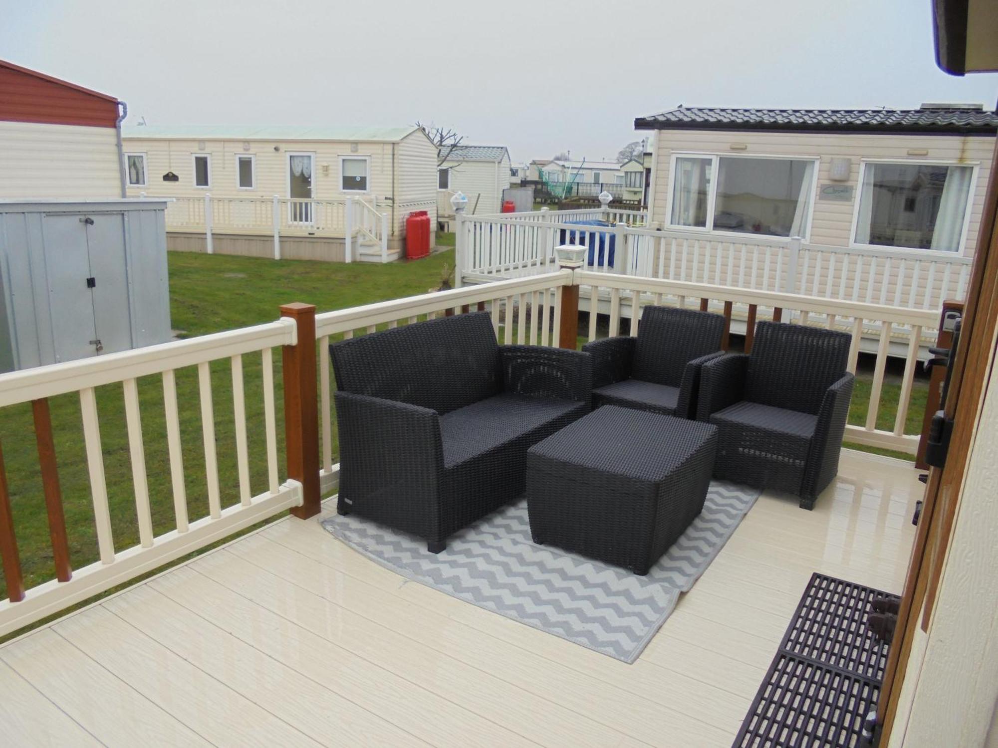 The Grange Ingoldmells: Elan 6 Berth, Central Heated, Wrap Around Decking Exterior foto